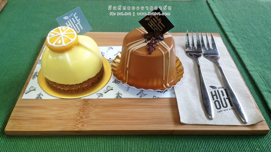 little hideout caremel and lemon cake
